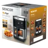 S-SFR9000SS@8 FRITEUZA AER CALD AIRFRYER 9L 1700W SENCOR