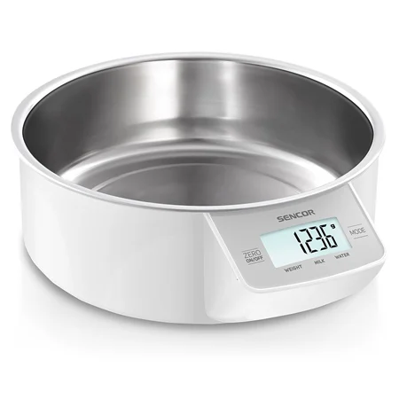 S-SKS4030WH CANTAR BUCATARIE CU BOL METALIC ALB SENCOR