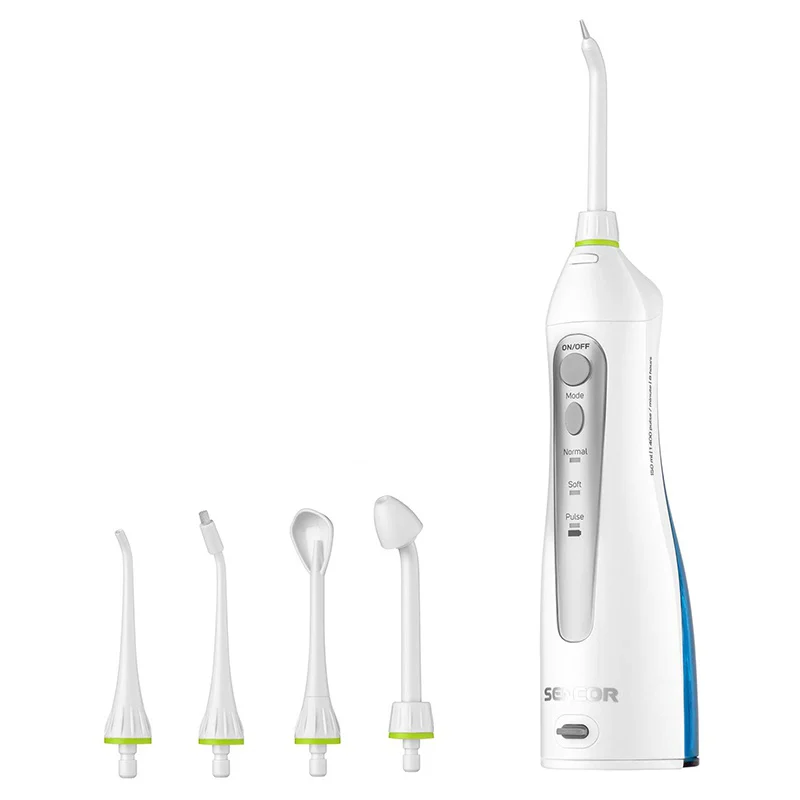 S-SOI1100SL@4 IRIGATOR BUCAL 5 CAPETE REZERVOR 150ML SENCOR