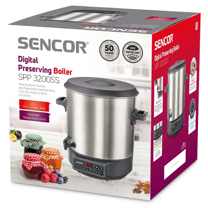 S-SPP3200SS@10 APARAT DE CONSERVARE 27L 1800W SENCOR