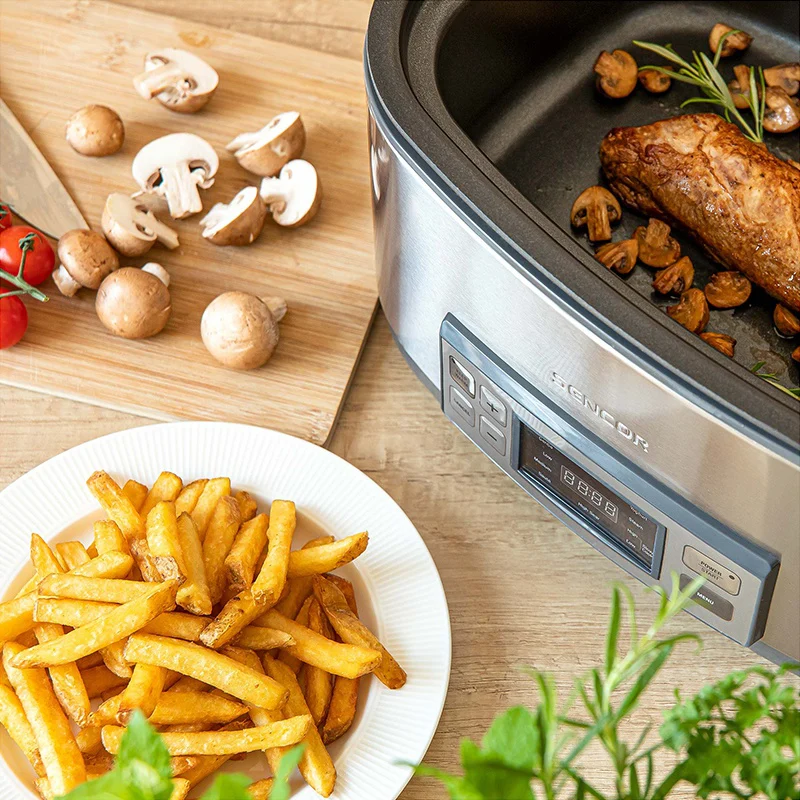 S-SPR5500SS@22 SLOW COOKER 6L SENCOR