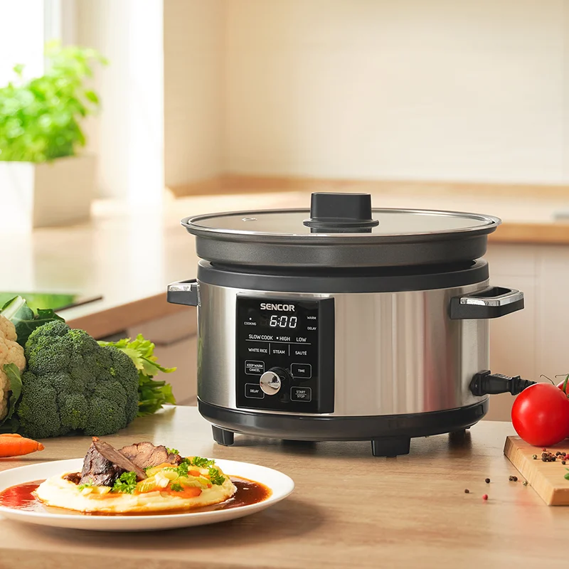 SLOW COOKER 5.5L SENCOR