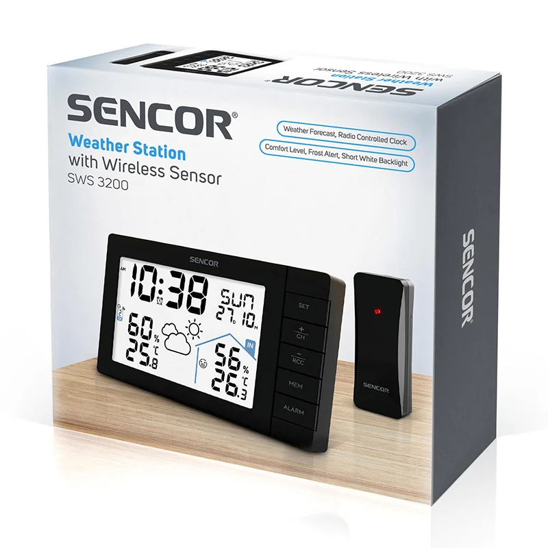 S-SWS3200@5 STATIE METEO WIRELESS SWS 3200 SENCOR