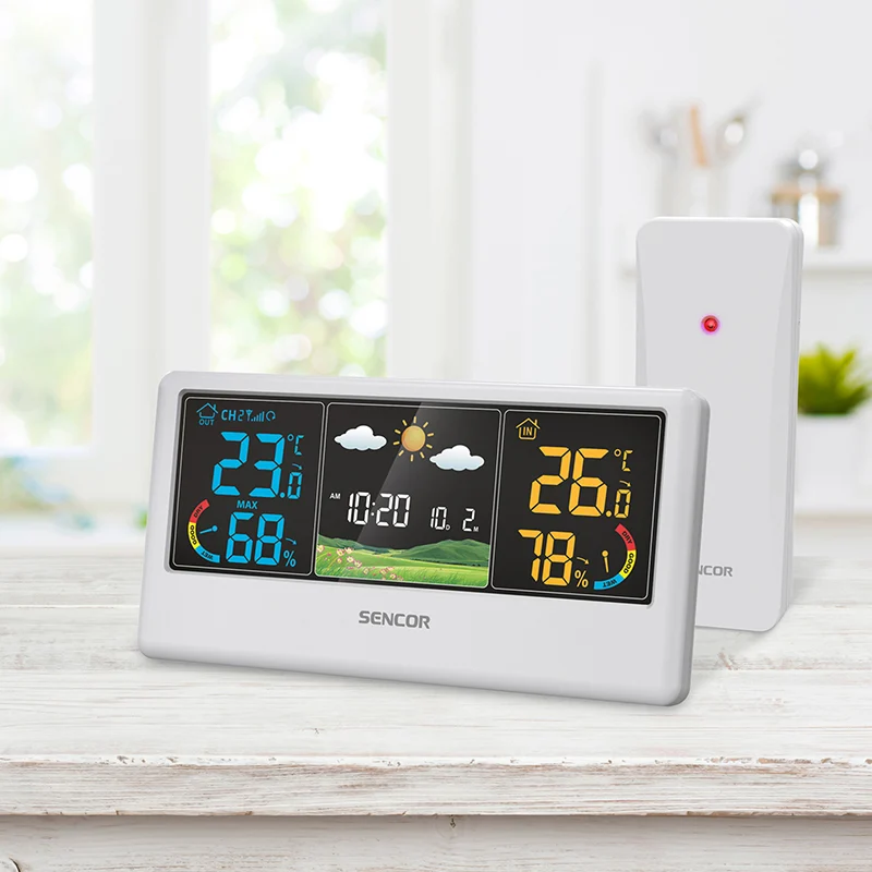 S-SWS4100W@5 STATIE METEO WIRELESS SWS 4100 W SENCOR