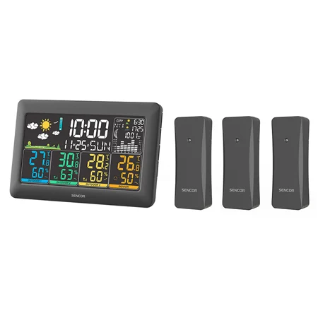 S-SWS6300 STATIE METEO 3 SENZORI WIRELESS SWS 6300 SENCOR