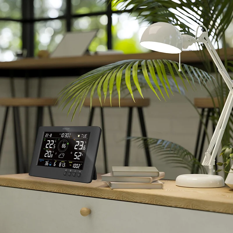 STATIE METEO PROFESIONALA WBGT WIFI 8 IN 1 SENCOR