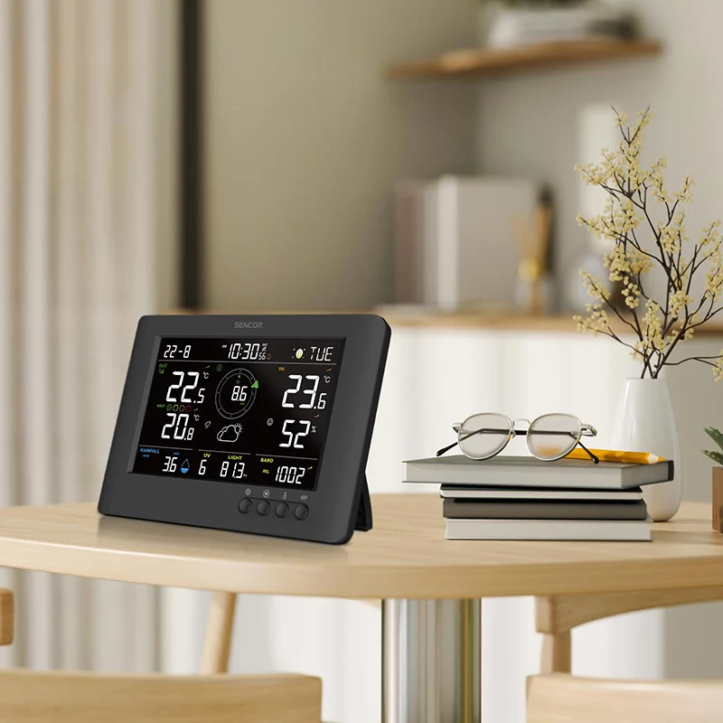 STATIE METEO PROFESIONALA WBGT WIFI 8 IN 1 SENCOR