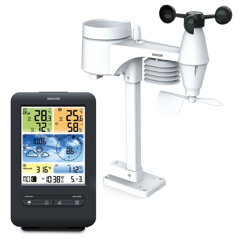 STATIE METEO PROFESIONALA WIFI SWS 9898 SENC