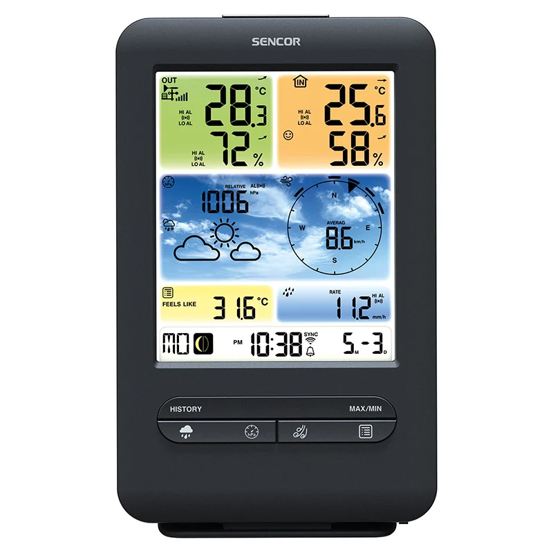 STATIE METEO PROFESIONALA WIFI SWS 9898 SENC