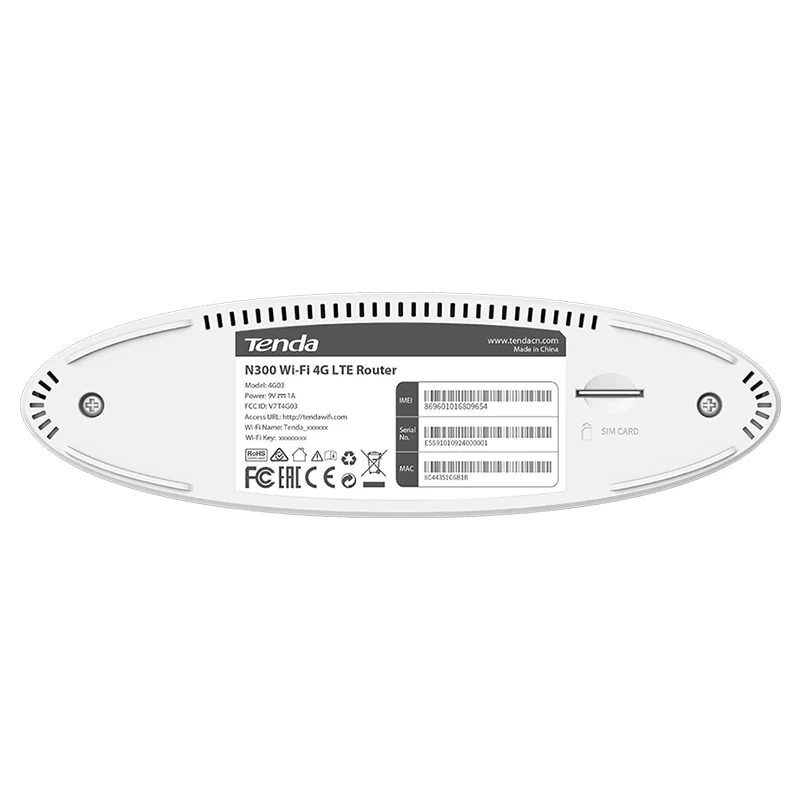 ROUTER WIRELESS N300 TENDA