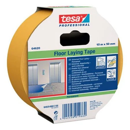 T-64620-15 BANDA DUBLU ADEZIVA PERMANENTA 50MM / 10M TESA