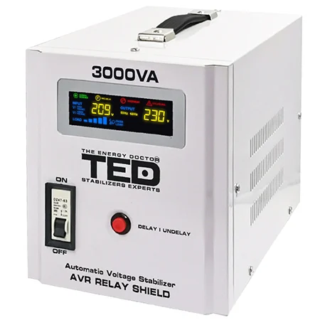 TED-AVR3000 STABILIZATOR TENSIUNE AUTOMAT 3000VA TED ELECTRIC