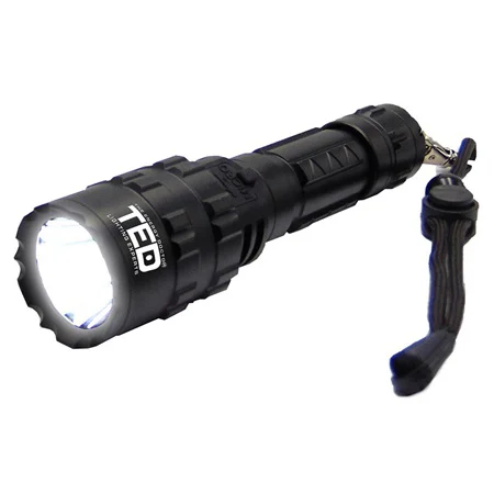 TED-YM111 LANTERNA 10W ALUMINIU CU ACUMULATOR 18650