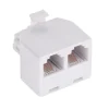 ADAPTOR TELEFONIC 6P4C TATA - 2X MAMA