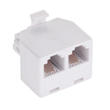 ADAPTOR TELEFONIC 6P4C TATA - 2X MAMA