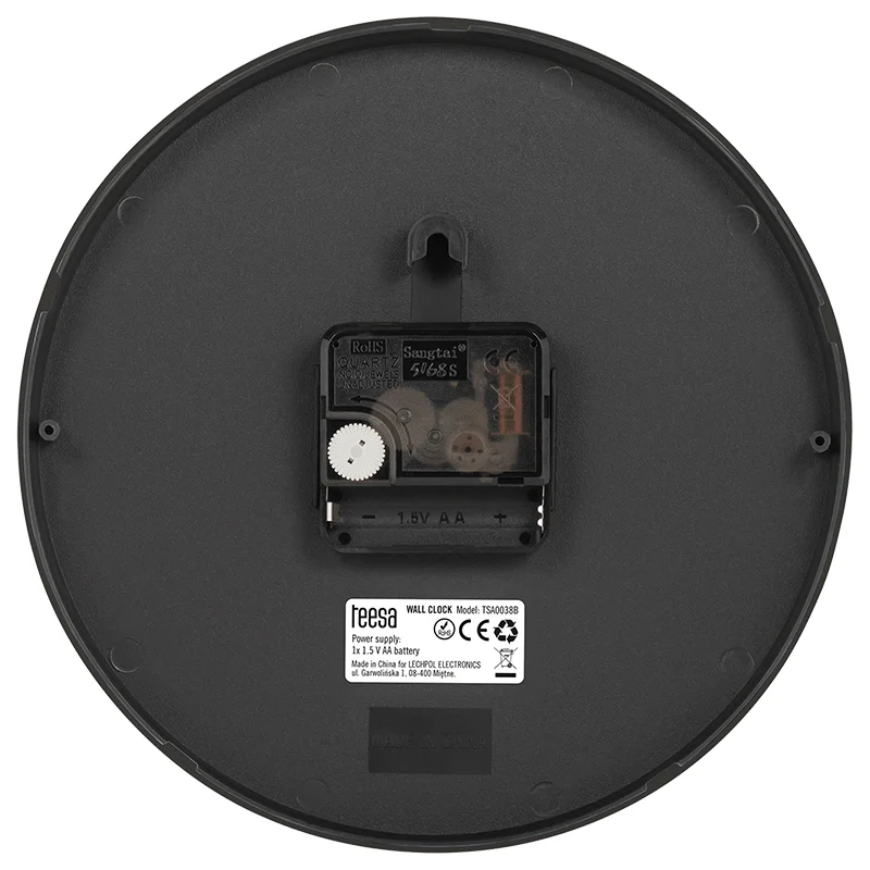 CEAS PERETE 20CM NEGRU TEESA