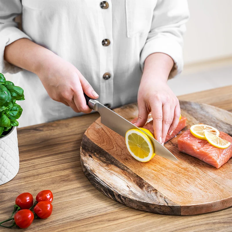 CUTITUL BUCATARULUI LAMA OTEL 19.5 CM TEESA