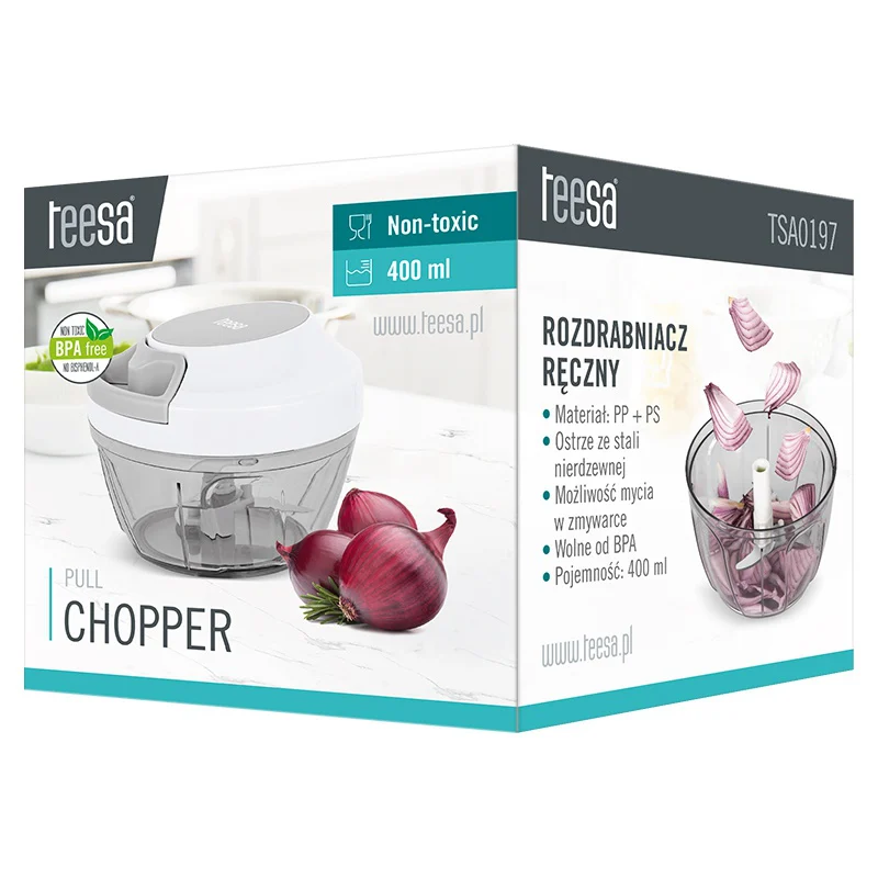 CHOPPER MANUAL 400ML TEESA
