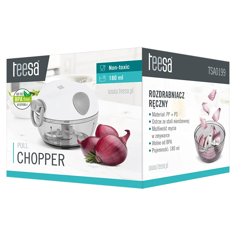 TSA0199@4 MINI CHOPPER MANUAL 180ML TEESA