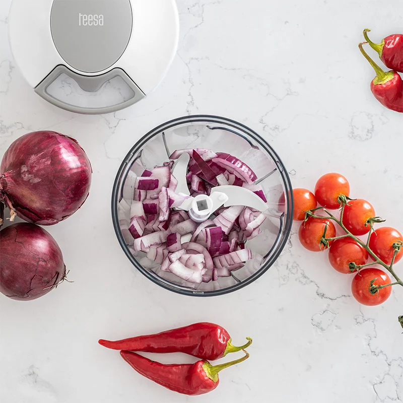 TSA0199@5 MINI CHOPPER MANUAL 180ML TEESA