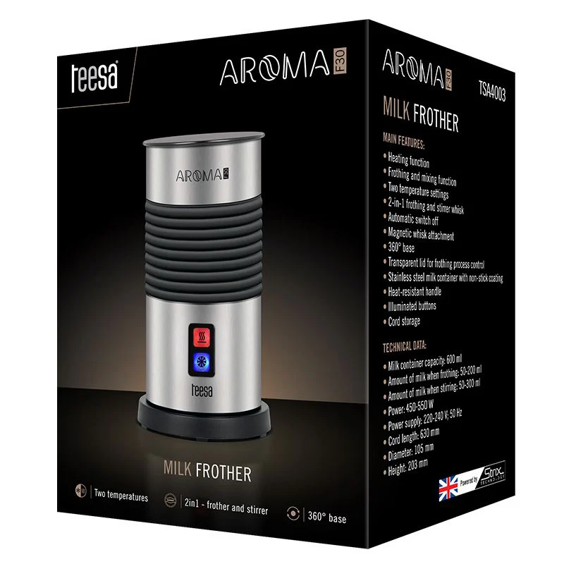 APARAT SPUMARE LAPTE MILK FROTHER AROMA F30 TEESA