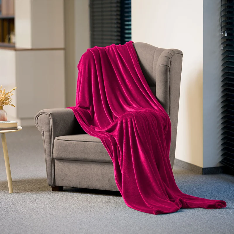 TSA8901-4@3 PATURA FLEECE POLAR 150X200CM MAGENTA TEESA