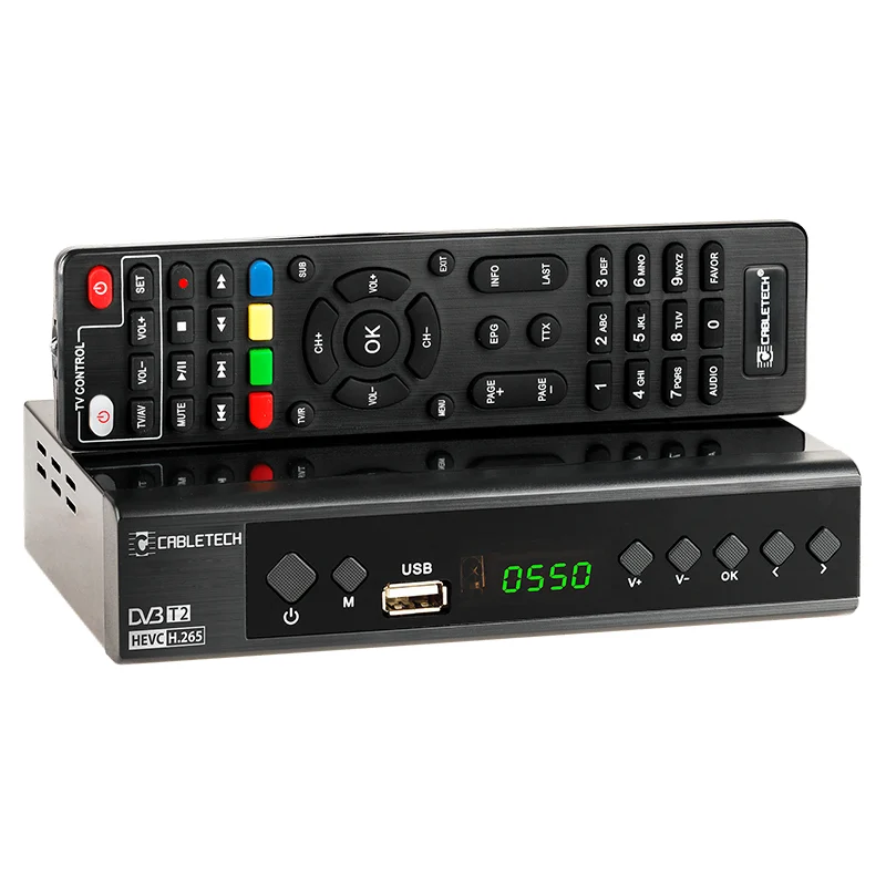 URZ0336C@1 TUNER DIGITAL TERESTRU / CABLU DVB-T2/C H.265 CABLETECH