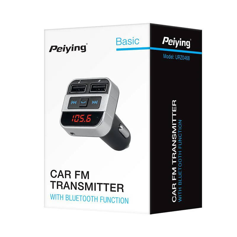 MODULATOR FM AUDIO BLUETOOTH 2X USB