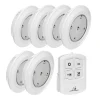SET 6 LAMPI LED CU TELECOMANDA MCE0165