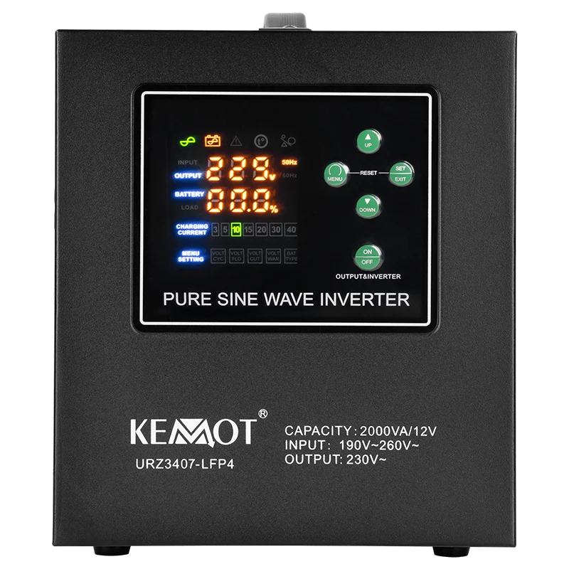 URZ3407-LFP4@2 UPS CENTRALE TERMICE SINUS PUR 2000VA/1200W 12V KEMOT