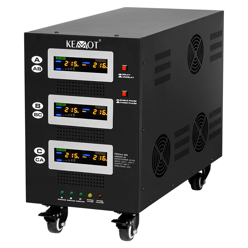 STABILIZATOR SERVOMOTOR TRIFAZAT 45KVA PROAVR-45K KEMOT