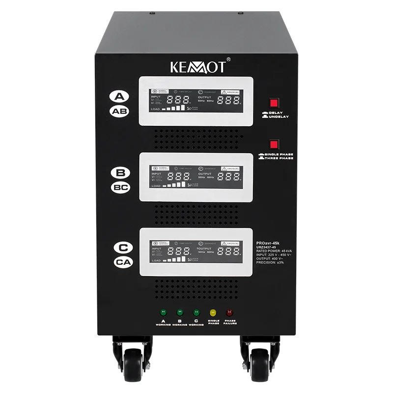 STABILIZATOR SERVOMOTOR TRIFAZAT 45KVA PROAVR-45K KEMOT