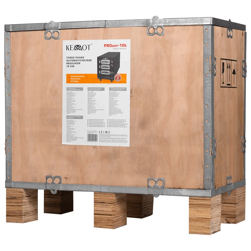 STABILIZATOR SERVOMOTOR TRIFAZAT 10KVA PROAVR-10K KEMOT