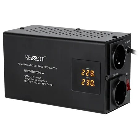 URZ3439-2000- STABILIZATOR TENSIUNE AUTOMAT 2000VA PERETE KEMOT