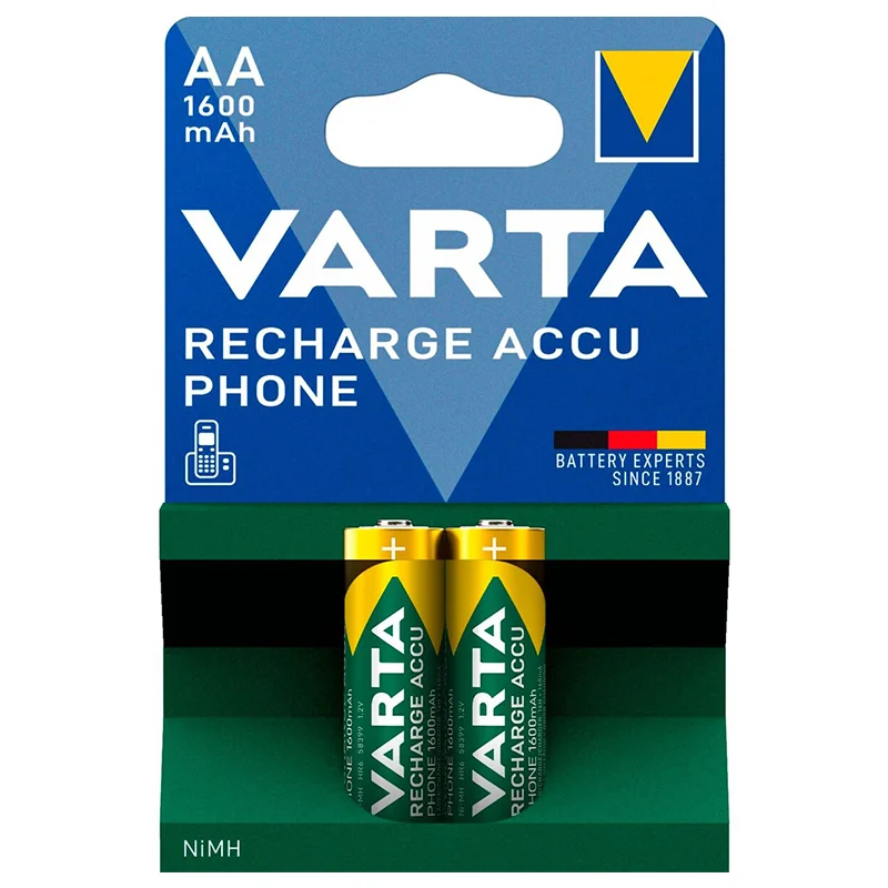 ACUMULATOR AA 1600MAH BLISTER 2 BUC VARTA
