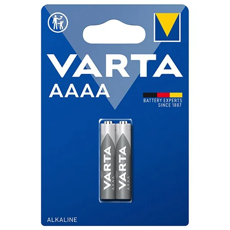 BATERIE ALCALINA AAAA LR61 BLISTER 2 BUC VARTA
