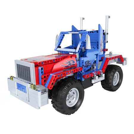 ZAB0107 MASINA RC 531 PIESE BLOCKS TRUCK BY QUER