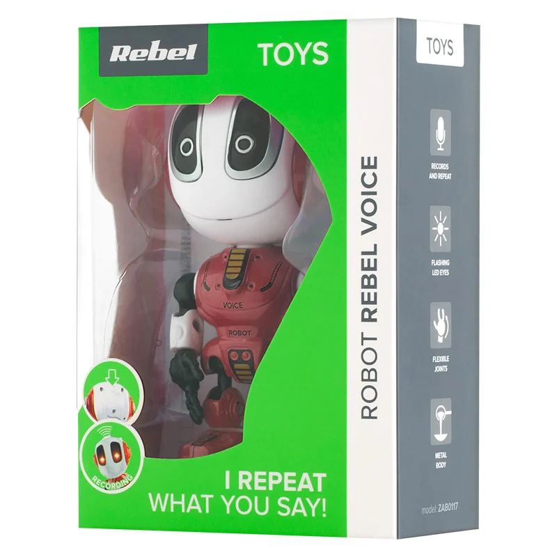 ROBOT REBEL VOICE RED