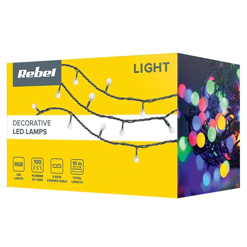 SIR ILUMINAT FESTIV IP44 RGB 10M