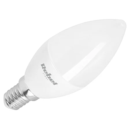 ZAR0558 BEC LED E14 5W 230V 3000K REBEL