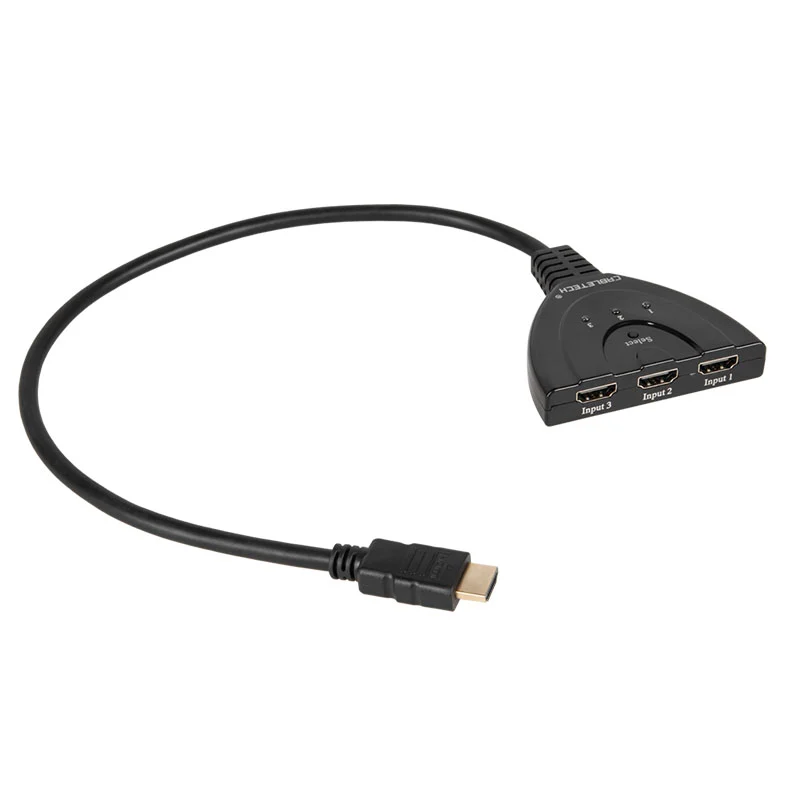 ZLA0310@1 ADAPTOR HDMI CABLU 3 INTRARI 1 IESIRE