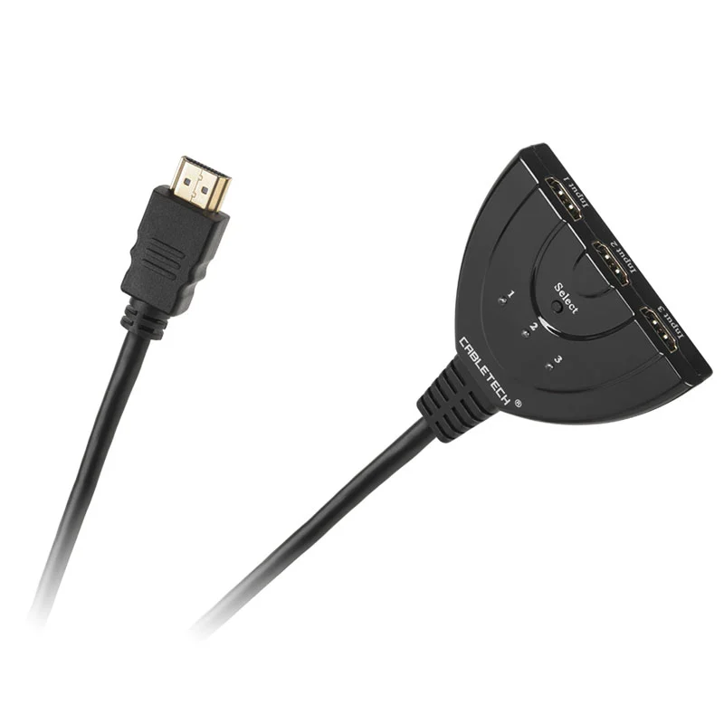 ZLA0310@2 ADAPTOR HDMI CABLU 3 INTRARI 1 IESIRE