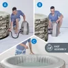 JACUZZI GONFLABIL PISCINA SPA 204X70