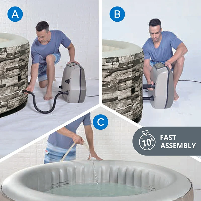 JACUZZI GONFLABIL PISCINA SPA 204X70