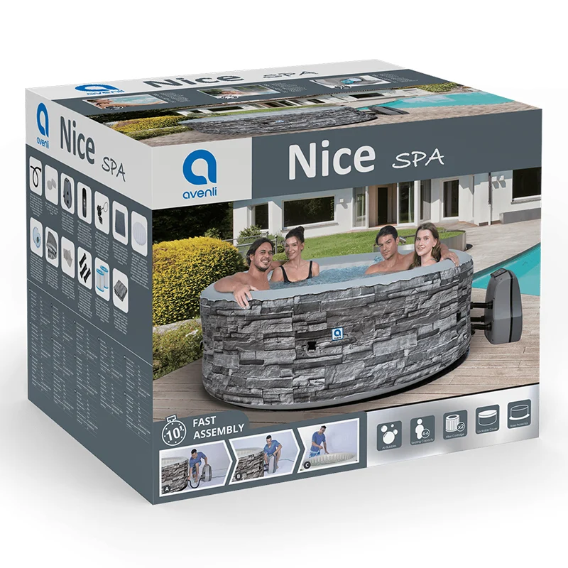 JACUZZI GONFLABIL PISCINA SPA 204X70