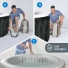 JACUZZI GONFLABIL PISCINA SPA 204X70