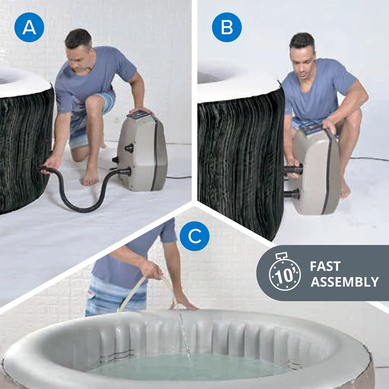 JACUZZI GONFLABIL PISCINA SPA 204X70
