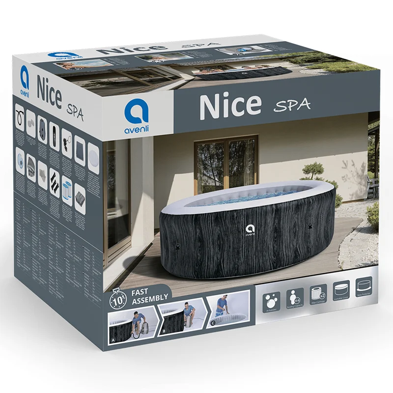 JACUZZI GONFLABIL PISCINA SPA 204X70