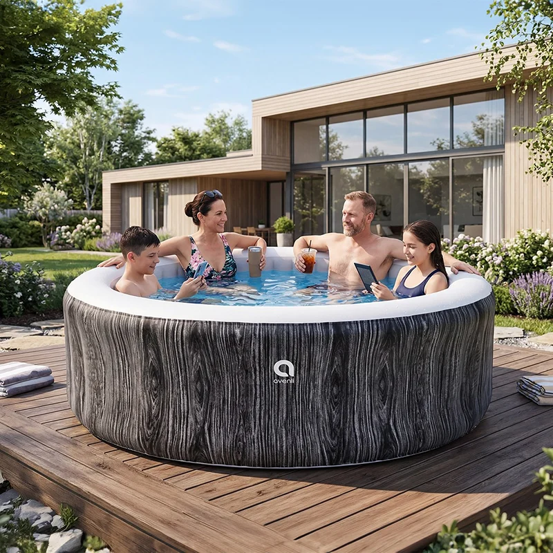 JACUZZI GONFLABIL PISCINA SPA 204X70