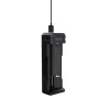 BAT-SC1@3 INCARCATOR ACUMULATORI 3.7V USB-C SC1 XTAR